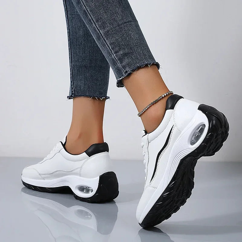 Shoes for Women 2025 Platform Casual Sneakers Designer Brand Luxury Women Walking Shoes Wedges Chunky Hiking Woman Sports Shoes
