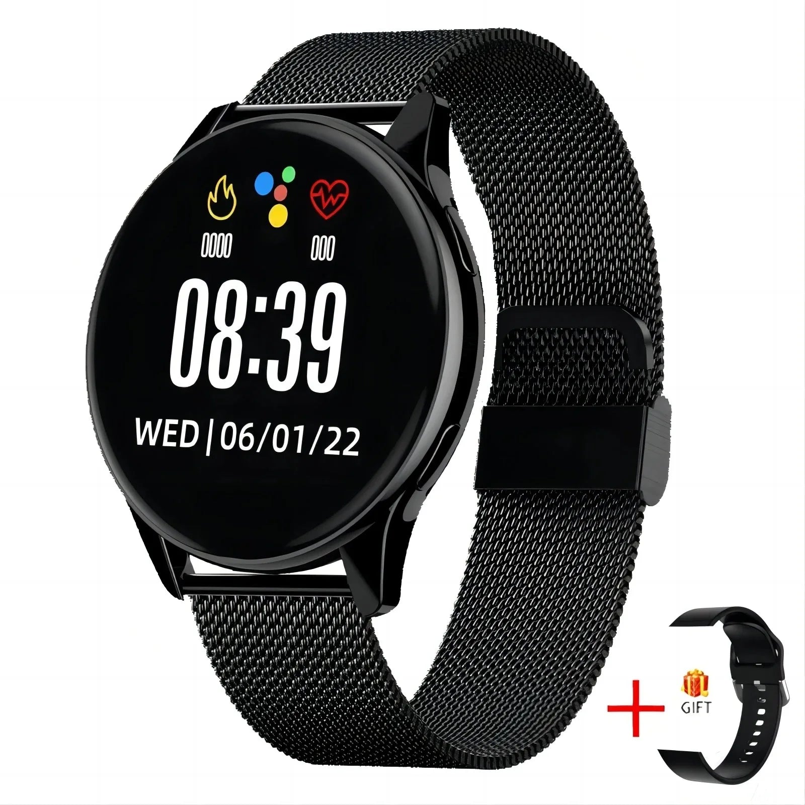 Smartwatch 2025 Round AMOLED Display Bluetooth relojes para hombres Wireless Smart Watches Man Woman NEW For iPhone Android
