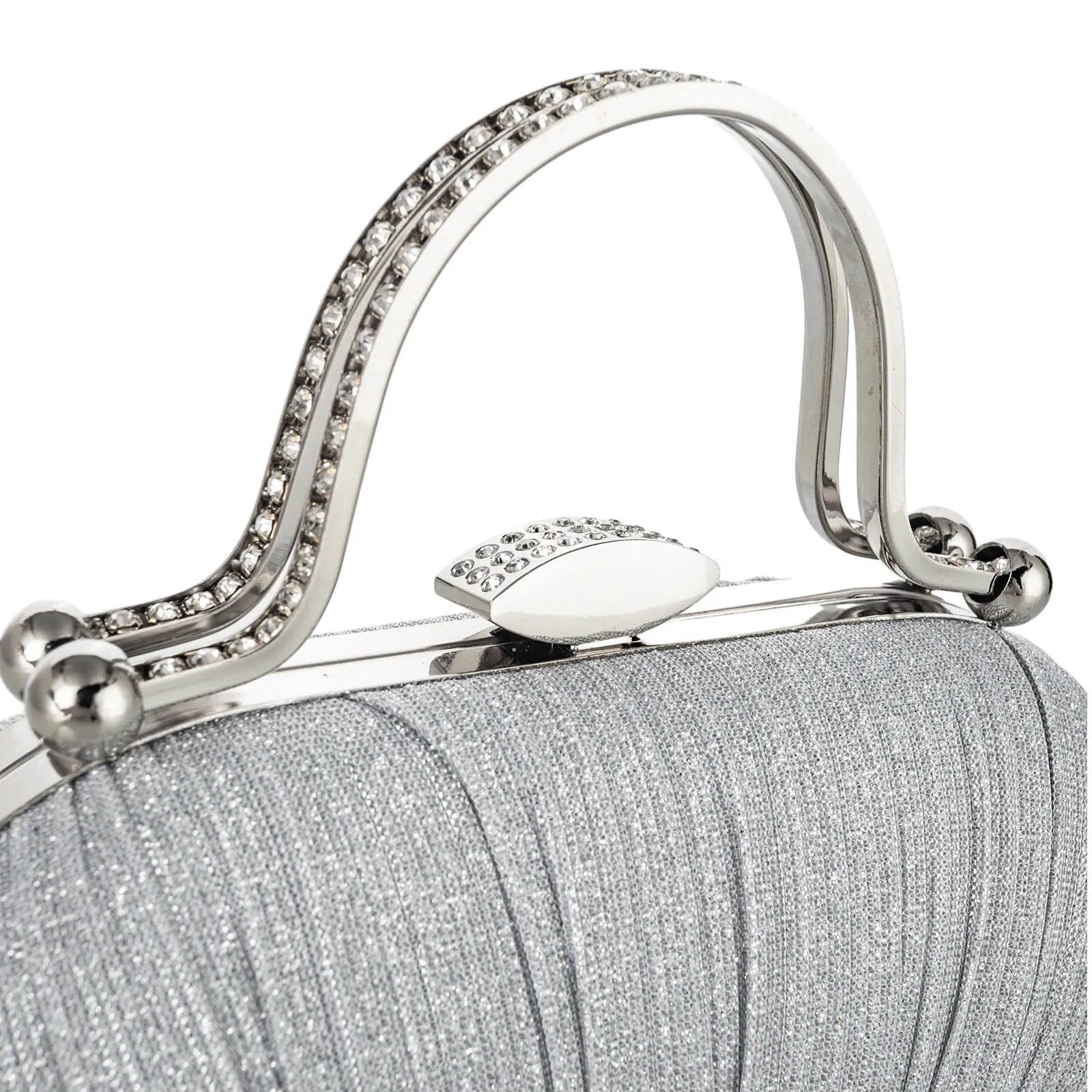 Fashion Diamond Top Handle Women Evening Handbag Clutch Bags Glitter Sequins Rhinestone Female Daily Purse for Wedding Prom