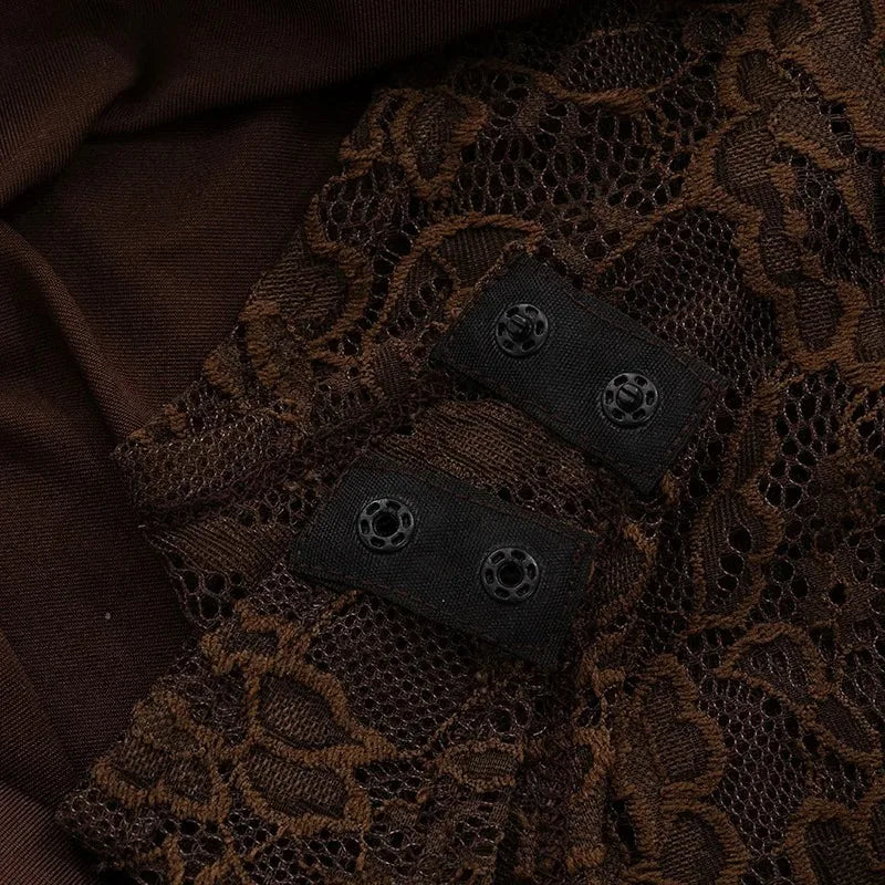 Women One Shoulder Lace See Through Sexy Maxi Dress Gown Fashion Off-shoulder Sleeveless Backless Club Long Dresses