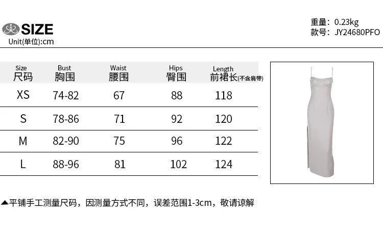 NIDANSSI Beading Split Evening Club Party Dress Women Robes Backless Elegant Sexy Dress Bodycon Midi Long Summer Dress Vestidos