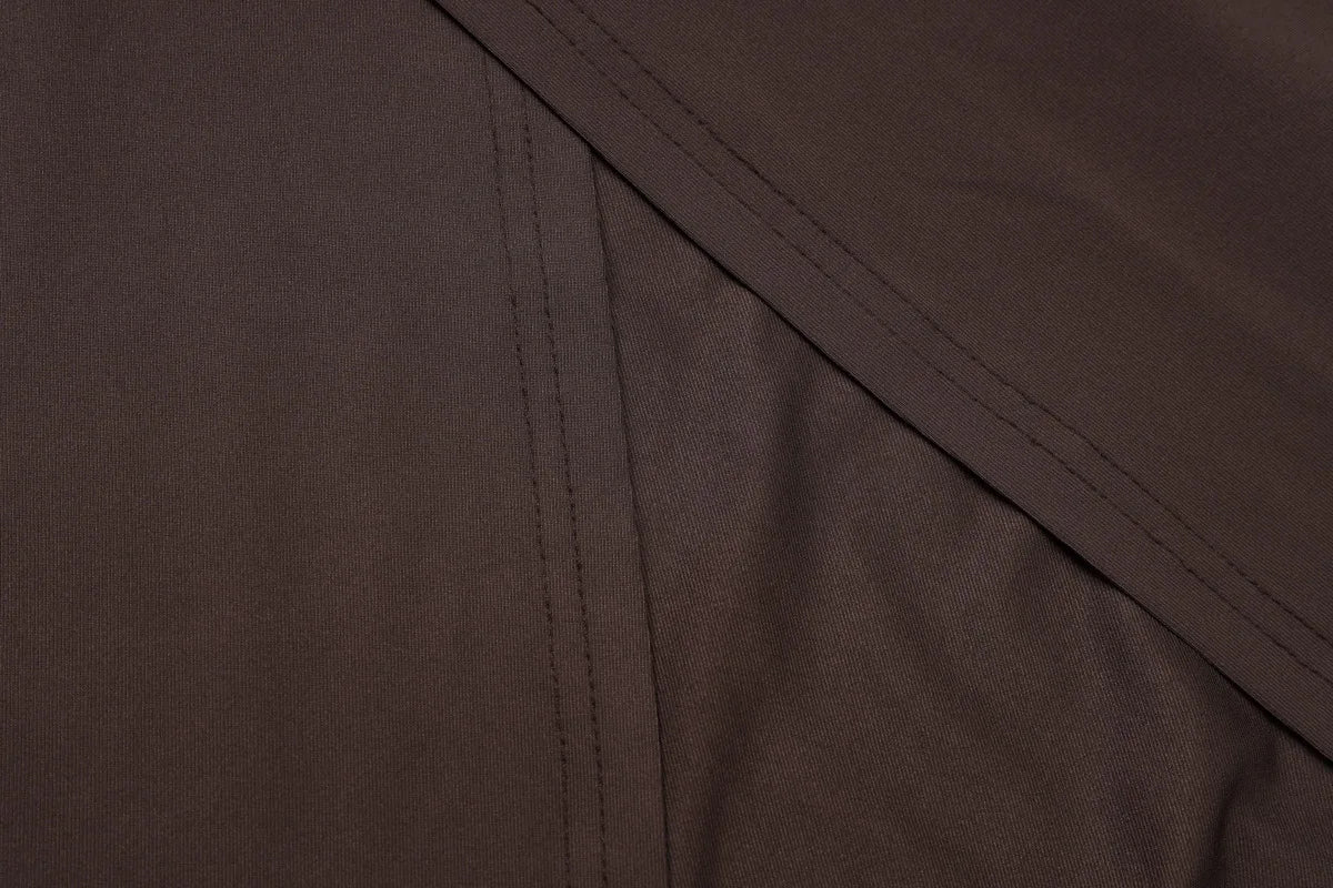 Tossy Fashion Pleated Bandage Long Dress For Women High Waist Slim Patchwork Long Sleeve Elegant Commute Women's Maxi Dress 2025