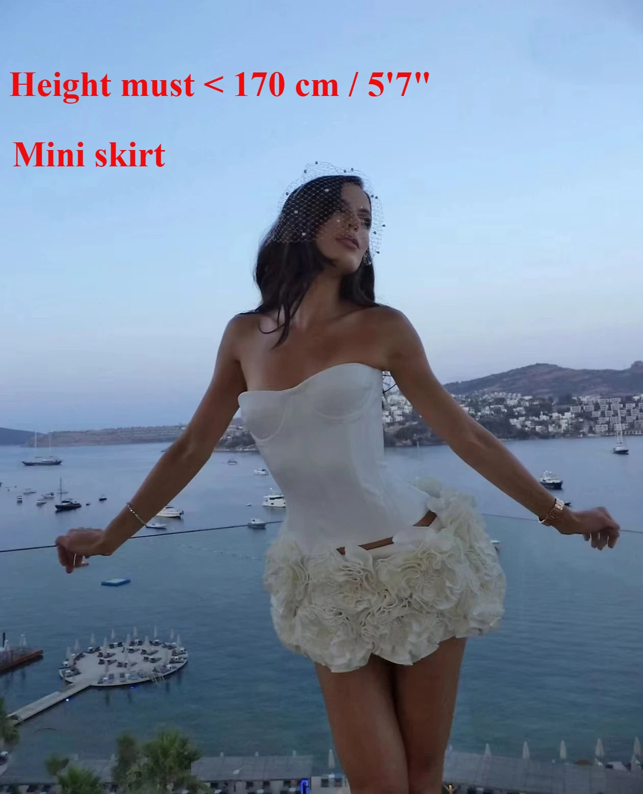 Mingmingxi Winter Strapless Sexy Cocktail Dress 2024 New Year Party Dresses Women 2024 Luxury Red Mini Lace Up Elegant Dress