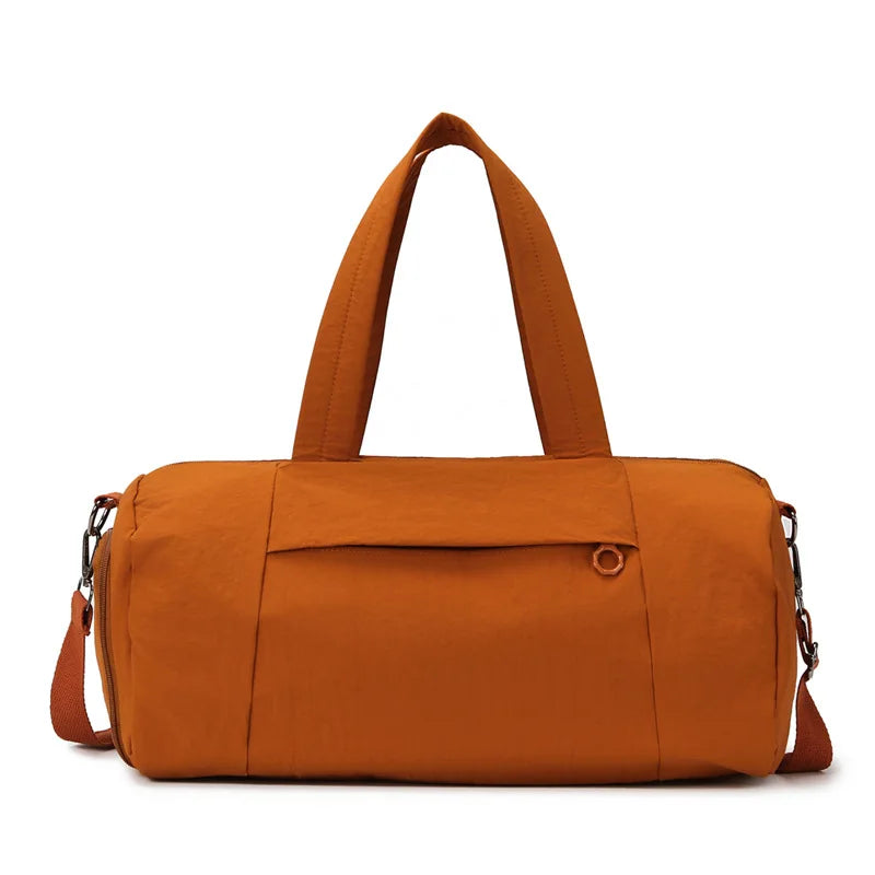 Female Gym Bag For Travel Big Traning Luggage Shoulder Bolsas Shoe Compartment Weekend Swimming Fitness Handbag Women's Sports