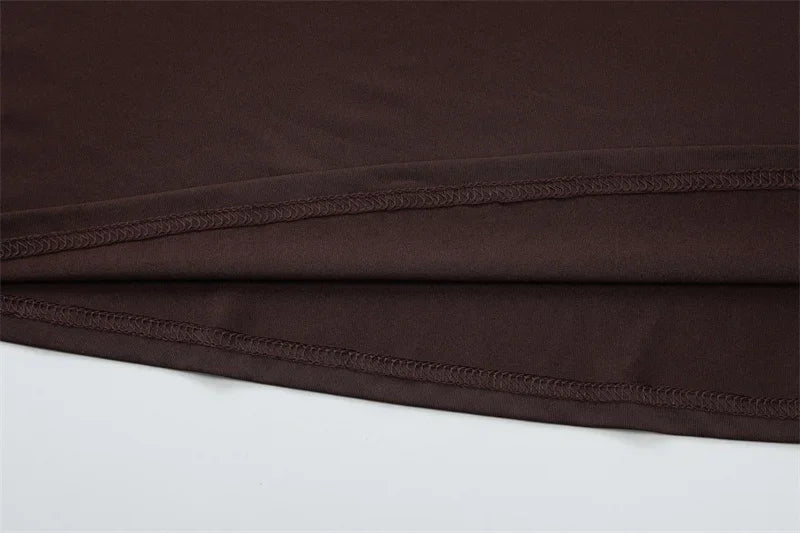 Irregular Ruched Sexy Maxi Dress For Women Elegant Autumn Inclined Shoulder Pleated Club Party Long Dresses Female