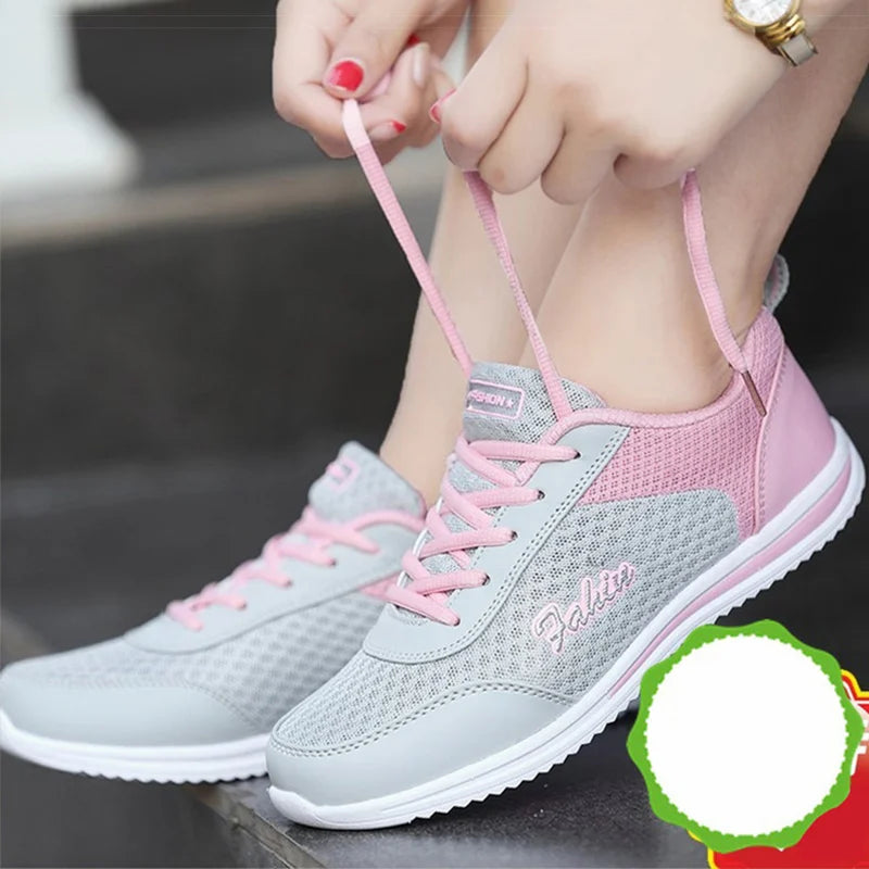 Women's Sneaker Lightweight Women's Sports Shoes Breathable Mesh Sneakers For Woman Shoes 2025 Casual Footwear Vulcanize Shoes Wofashion.xyz