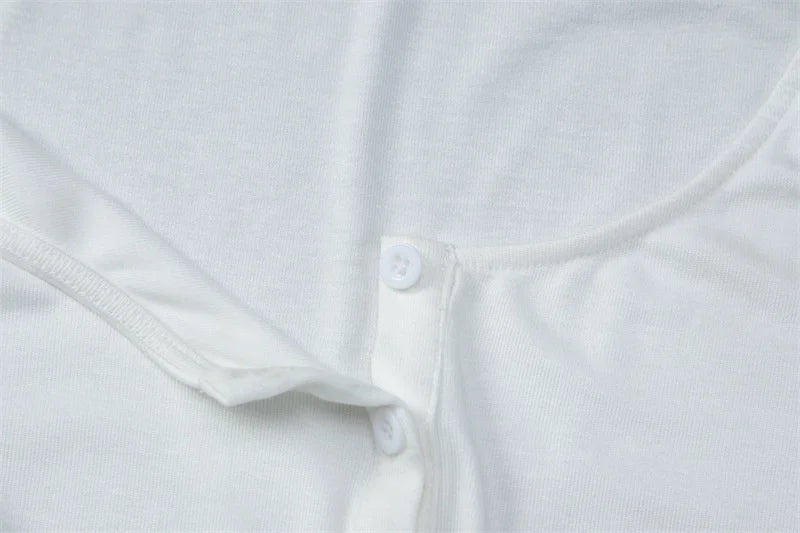 Mozision Square Collar Long Sleeve Sexy Maxi Dress For Women Autumn Winter White Single-breasted High Waist Bodycon Club Dresses