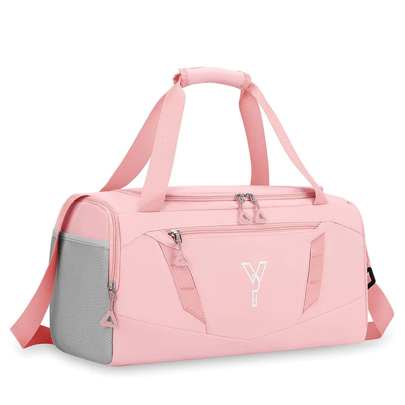 Woman Sports Gym Handbag Waterproof Fitness Training Bag Dry Wet Swimming Tote With Shoes Pocket Travel Luggage Shoulder Bags