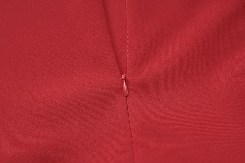 Mozision Elegant Long Sleeve Sexy Mini Dress For Women Solid O Neck High Waist A-line Bodycon Club Party Dress Clubwear New