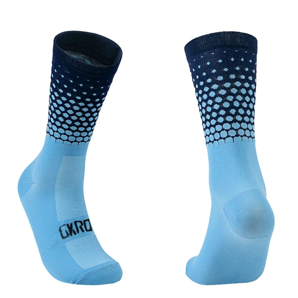 New Cycling Socks High Quality Compression Socks Men and Women Soccer Socks Basketball Outdoor Running Professional Wofashion.xyz