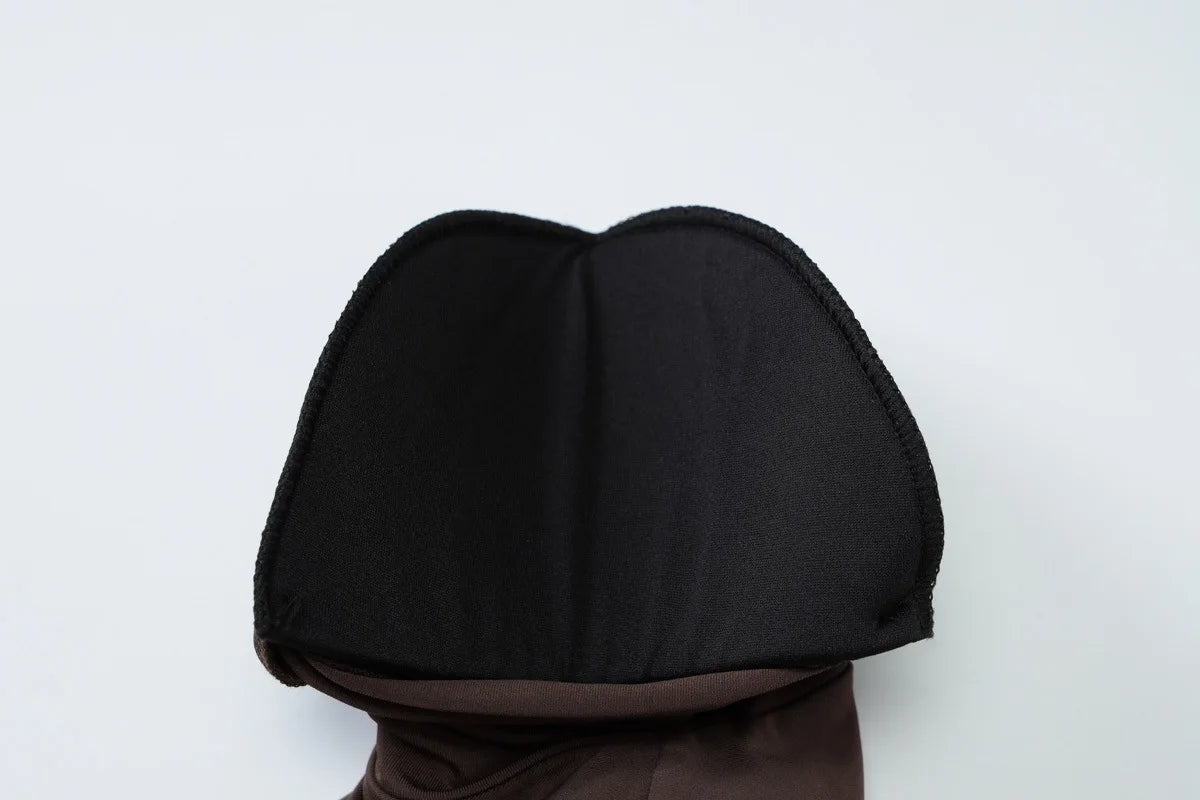 Tossy Fashion Pleated Bandage Long Dress For Women High Waist Slim Patchwork Long Sleeve Elegant Commute Women's Maxi Dress 2025