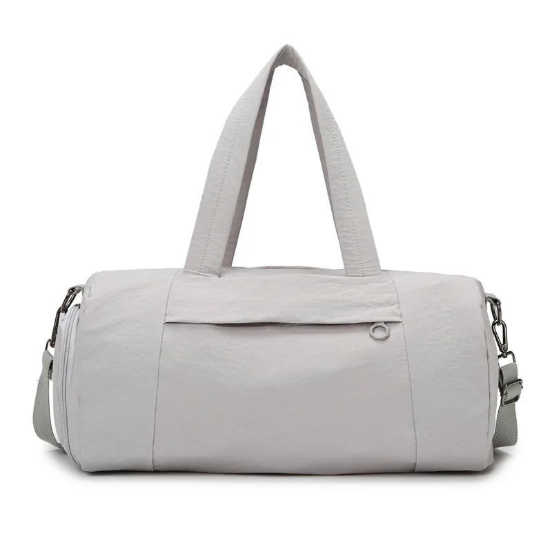 Female Gym Bag For Travel Big Traning Luggage Shoulder Bolsas Shoe Compartment Weekend Swimming Fitness Handbag Women's Sports