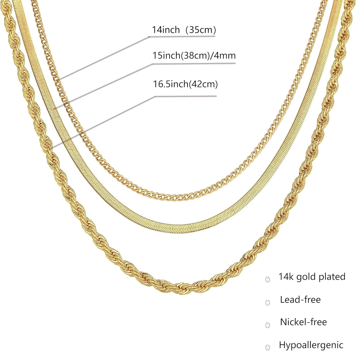Necklace for Women Gold Necklace Silver Plated Necklace Gold Plated SnakeGold Chain Choker Necklaces Gold Jewelry Gift for Women