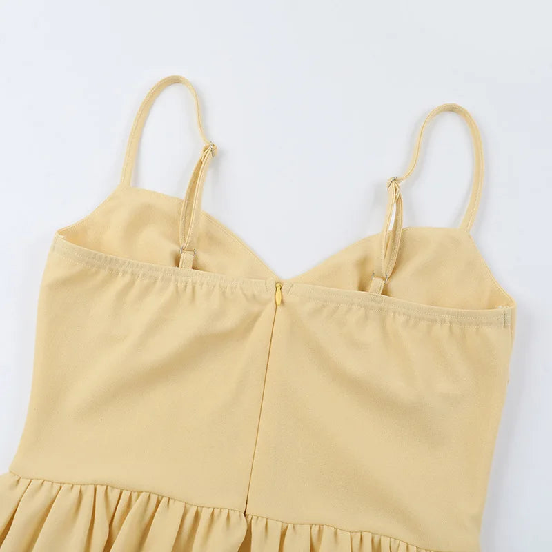 NIDANSSI 2025 Bodycon Slim Backless Evening Party Dress Women Robes Pleated Elegant Sexy Dress Midi Long Summer Dress Vestidos