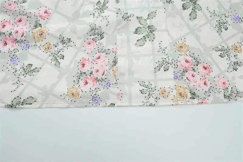 Mozision Spaghetti Strap Print Midi Dress Women Fashion Off-shoulder Sleeveless Backless A-line High Waist Pleated Long Dress