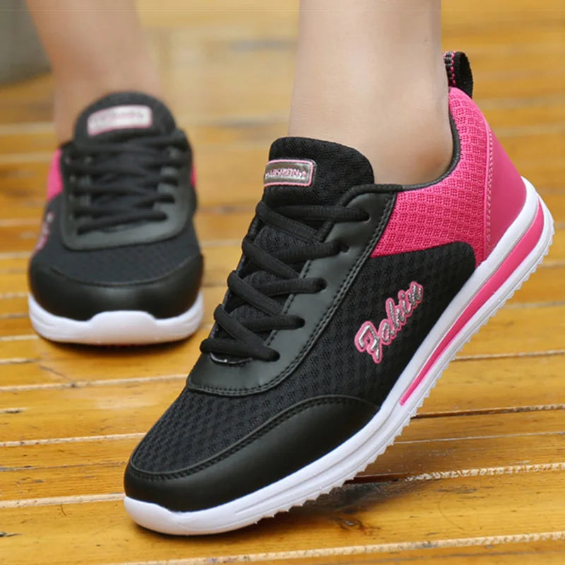 Women's Sneaker Lightweight Women's Sports Shoes Breathable Mesh Sneakers For Woman Shoes 2025 Casual Footwear Vulcanize Shoes