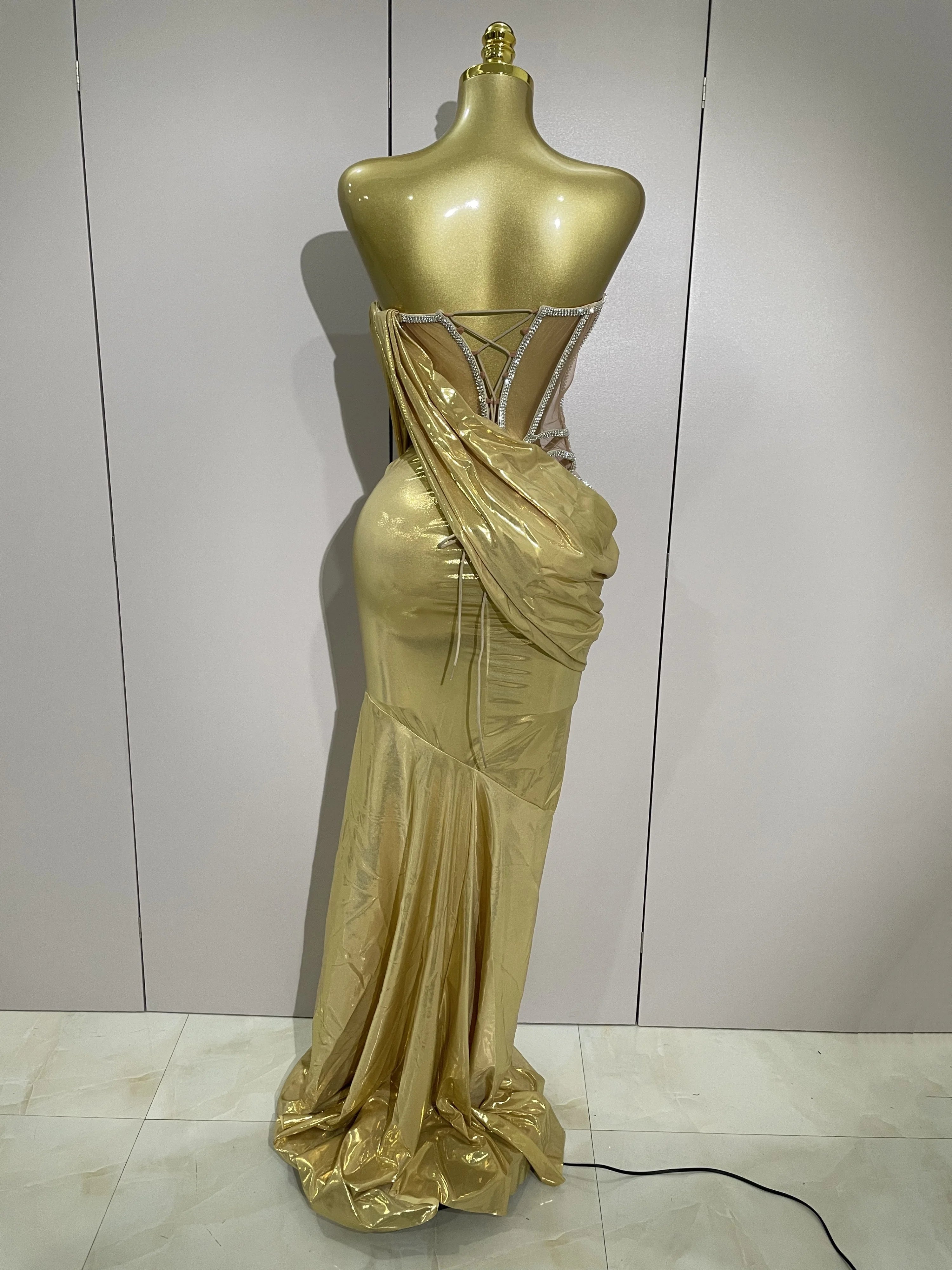 Stage Costume Sparkly Nightclub Gogo Party Dress Women Carnival Party Outfit Festival Cool Clothing Hoodie Dress Two Piece Set