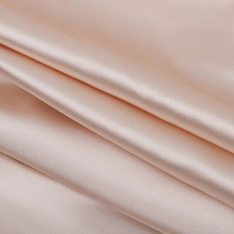 NIDANSSI Satin Ruffle Slim Backless Evening Party Dress Women Robes Bodycon Elegant Sexy Dress Midi Long Summer Dress Vestidos