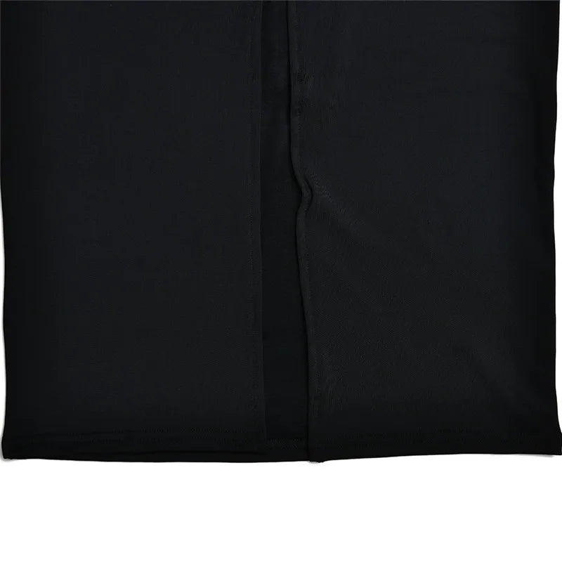 Mozision Turtleneck Long Sleeve Bodycon Maxi Dress For Women Autumn New Patchwork Hollow Out Club Party Sexy Long Dress Vestidos