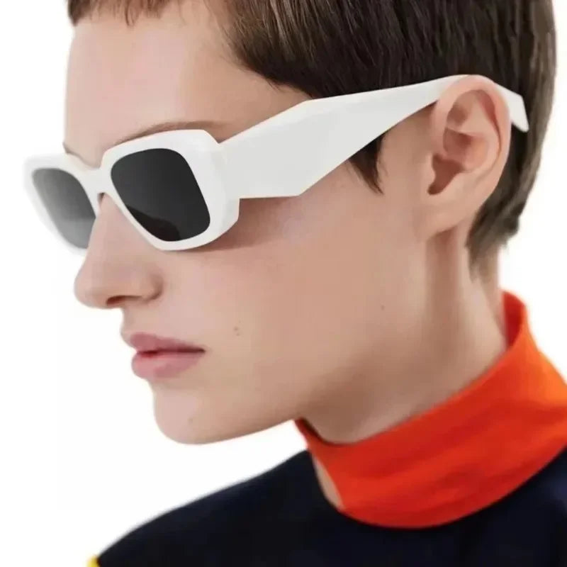 New Luxury Glamour Sunglasses for Women and Men Designer Famous Brand Glasses Square Stylish Trend Eyewear UV400