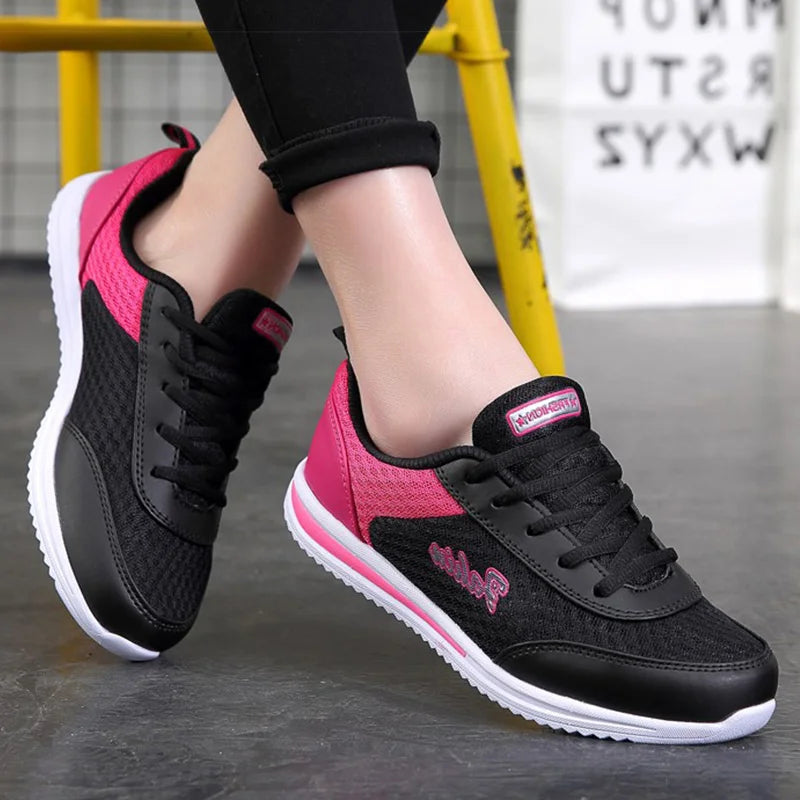 Women's Sneaker Lightweight Women's Sports Shoes Breathable Mesh Sneakers For Woman Shoes 2025 Casual Footwear Vulcanize Shoes