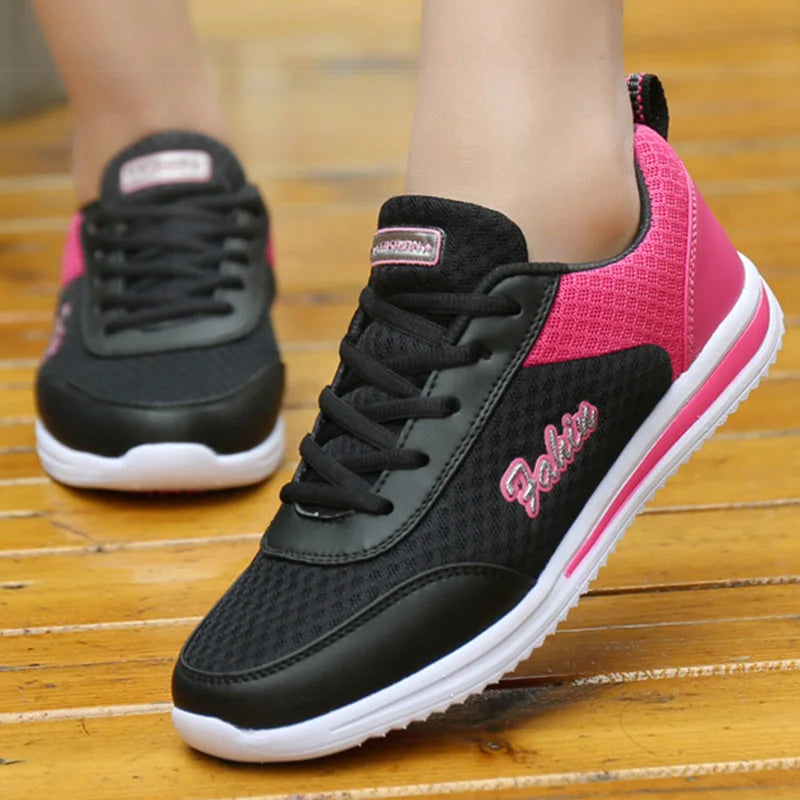 Women's Sneaker Classics Sneakers For Woman Shoes Breathable Mesh Sports Shoes Casual Footwear Flat Tennis Women Vulcanize Shoes