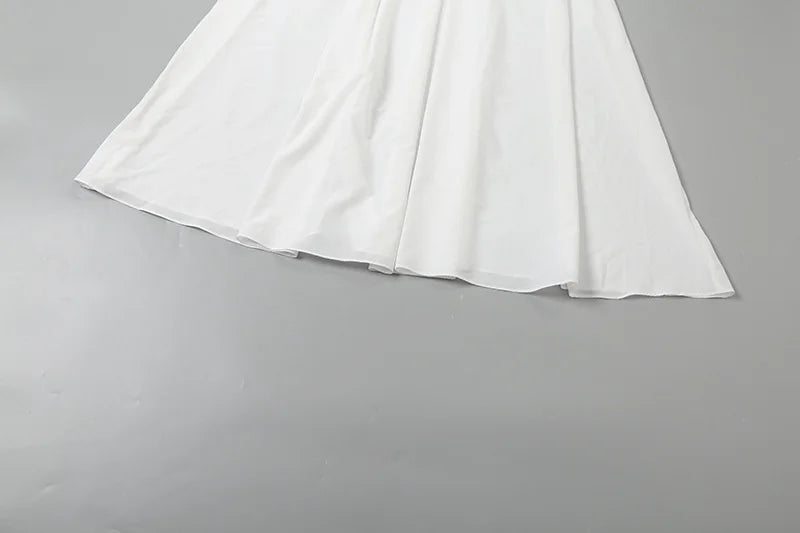 Mozision Halter V Neck Backless Sexy Maxi Dress Women Fashion Patchwork Button Sleeveless High Waist Ruched Club Party Dress