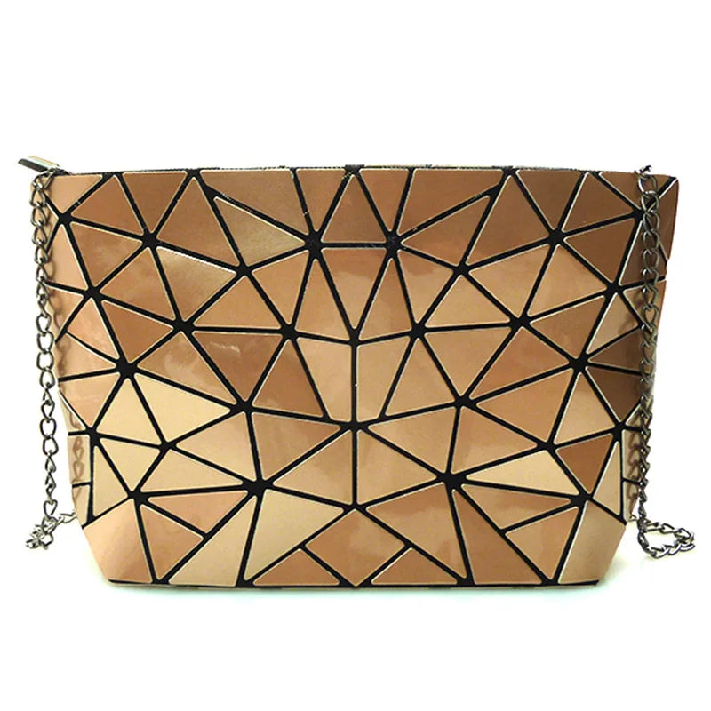 Handbags Bags For Women 2025 Designer Luxury Tote Bucket Bag Fashion Geometric Crossbody Shoulder Messenger Hand Bag Silver