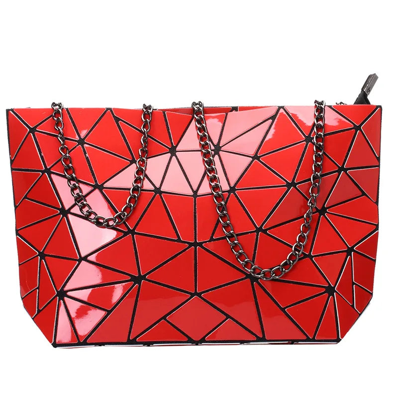 Handbags Bags For Women 2025 Designer Luxury Tote Bucket Bag Fashion Geometric Crossbody Shoulder Messenger Hand Bag Silver