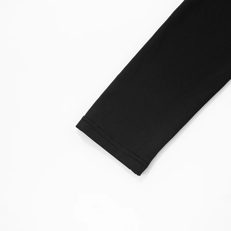 Mozision Metal Ring Long Sleeve Ruched Sexy Mini Dress Women Fashion Autumn New O Neck Draped Bodycon Club Dresses Female