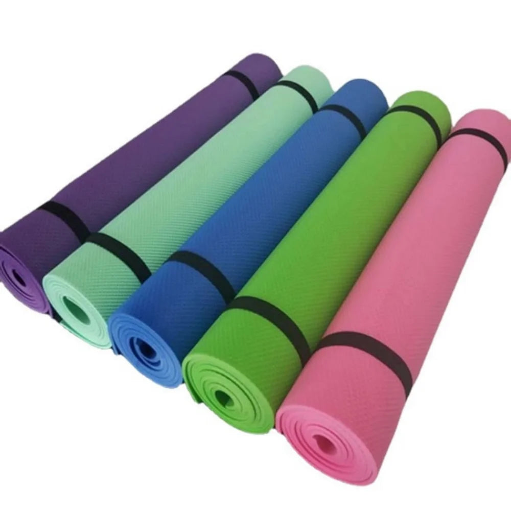 Thick Yoga Mat Anti-skid Sports Fitness Mat 3MM-6MM EVA Comfort Foam Yoga Matt For Exercise Yoga And Pilates Gymnastics Mat