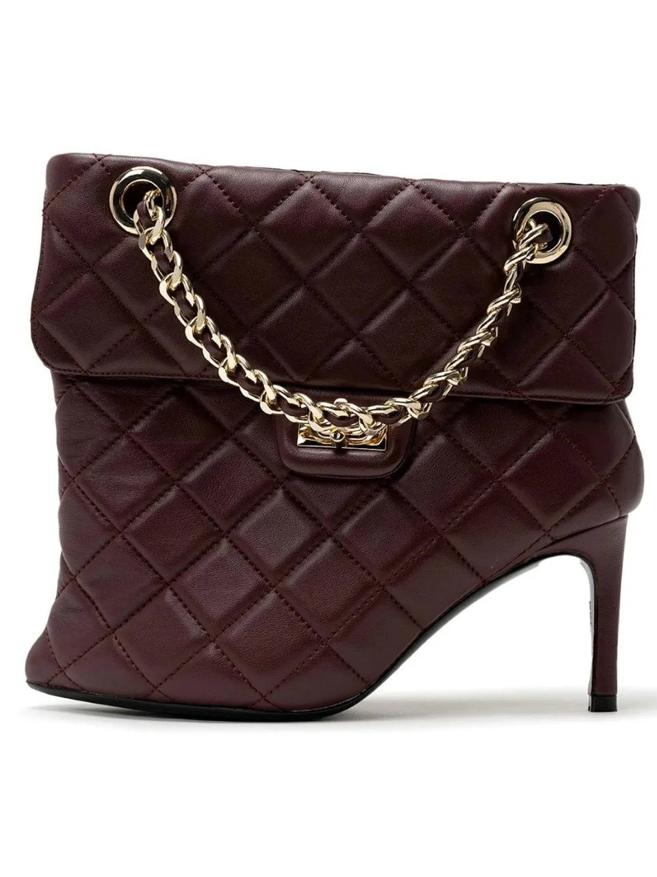 European and American Light Luxury Small Fragrance Fashion, Slim High Heels, Short Boots, Women's Sexy Big Tube Fashion Shoes