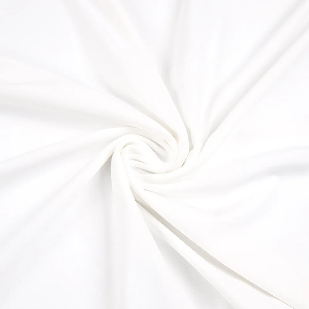 Sexy Elegant Party Dress Women White Long Sleeve Pleated Midi Dress for Evening Dinner Club