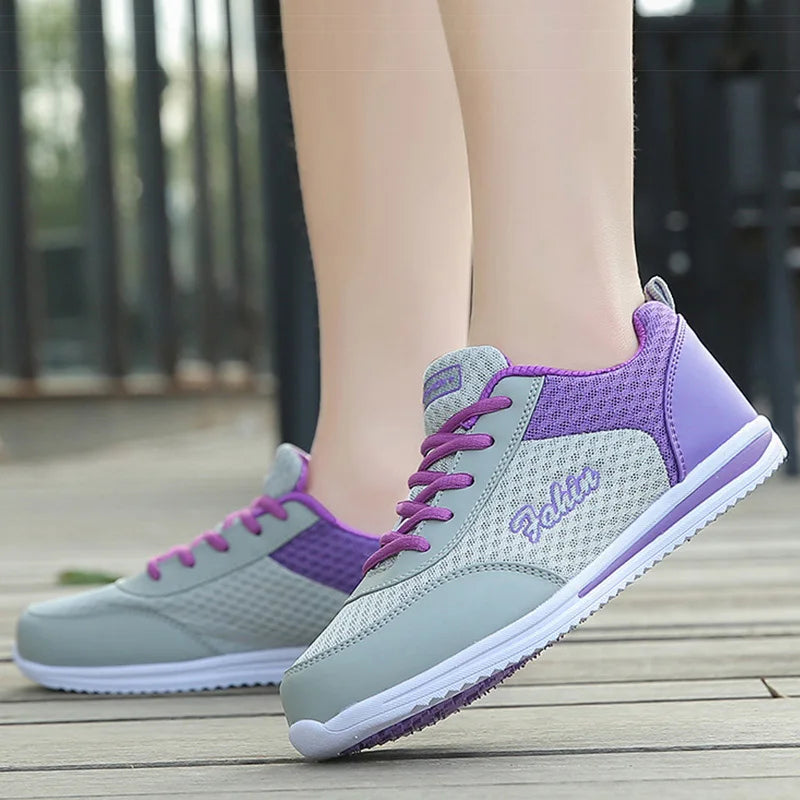 Women's Sneaker Classics Sneakers For Woman Shoes Breathable Mesh Sports Shoes Casual Footwear Flat Tennis Women Vulcanize Shoes