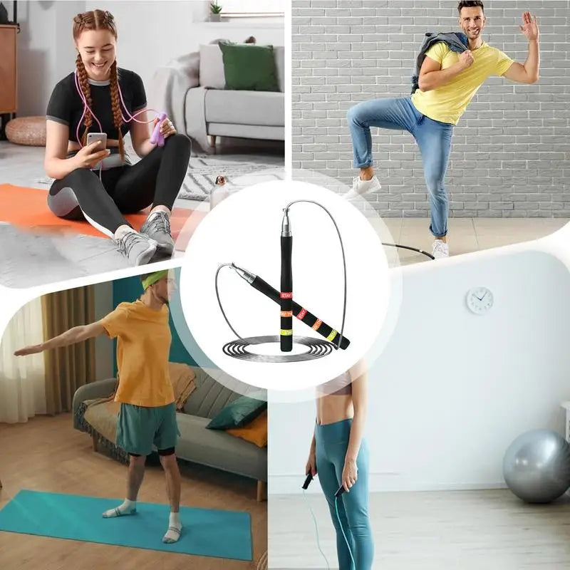 Jump Ropes For Adults Fitness Fitness Exercise Skipping Rope Exercise Accessories With Smooth Rotation Jumping Training Tool For