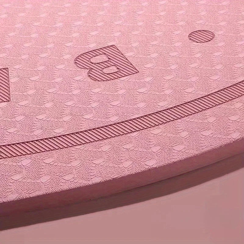 1pc (2.36in/3.15in) ThicknessTPE Jump Rope Mat, Durable Non-Slip Fitness Exercise Ma Suitable  Fitness Training, Body Workout