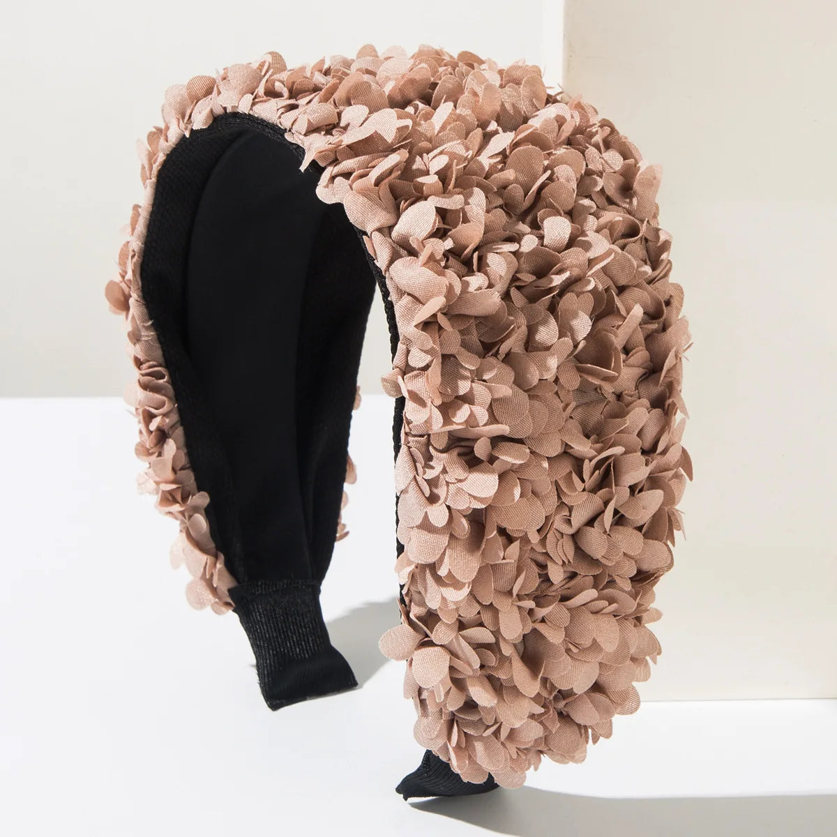 Headbands for Women Boho Wide Hairband Statement Pom Pom Hair Hoop Summer Beach Holiday Party Hair Accessories for Girls Ladies