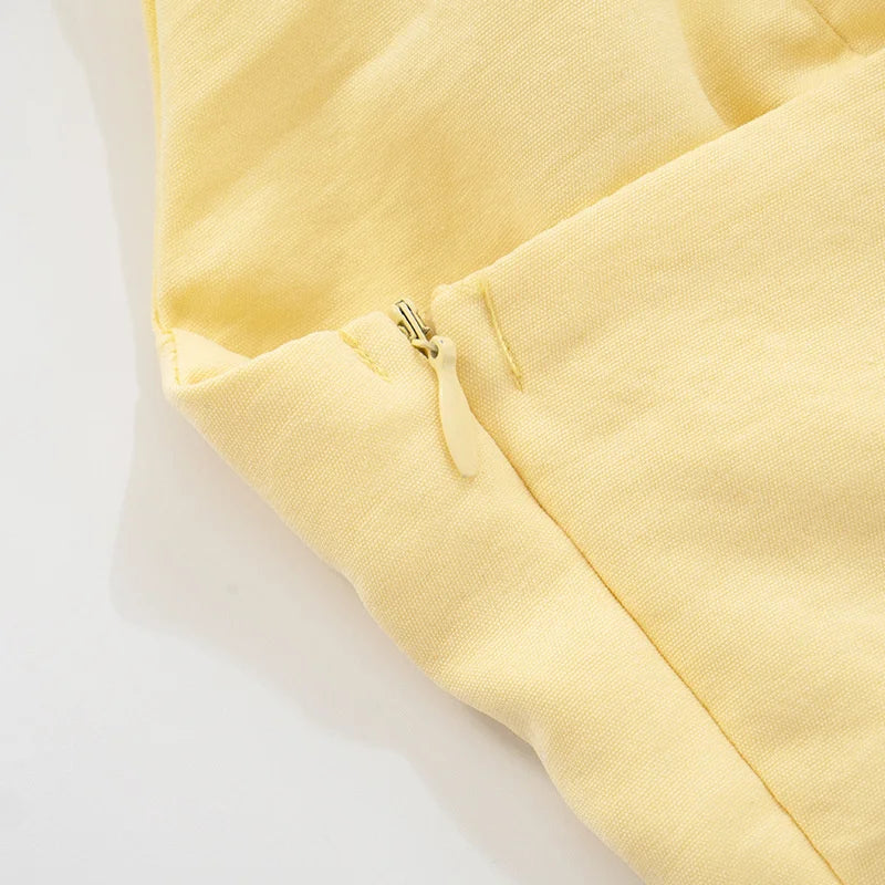 Mozision Spaghetti Strap Lace-up Sexy Mini Dress Women Elegant Off-shoulder Sleeveless Backless High Waist A-line Club Dress