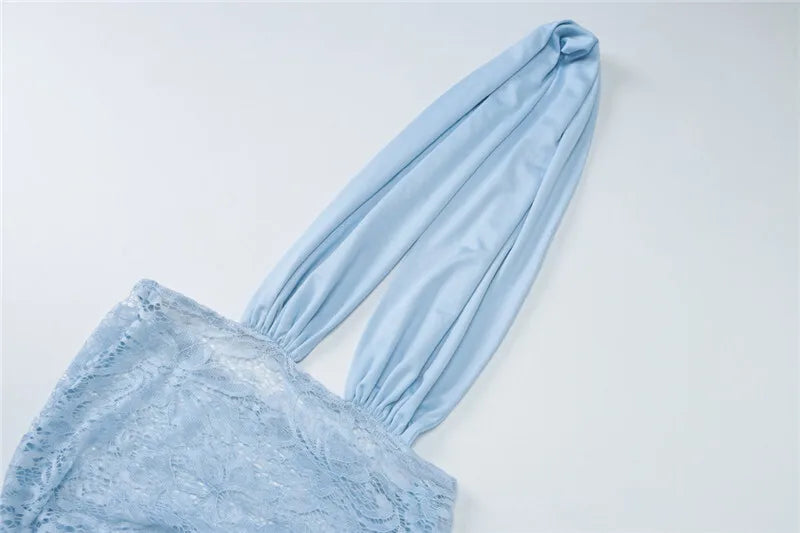 Mozision Halter Deep V Neck Sexy Maxi Dress For Women Elegant Fashion Lace Sleeveless Backless Ruched Bodycon Club Long Dress