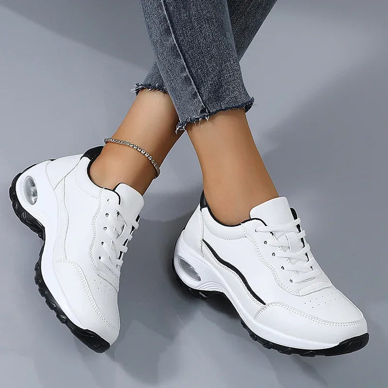 Shoes for Women 2025 Platform Casual Sneakers Designer Brand Luxury Women Walking Shoes Wedges Chunky Hiking Woman Sports Shoes
