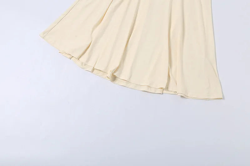 NIDANSSI Lace Print Ruffle Backless Holiday Casual Dress Women 2024 Elegant Sexy Dress Bodycon Midi Long Summer Dress Vestidos